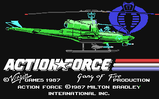 Action Force Title Screen